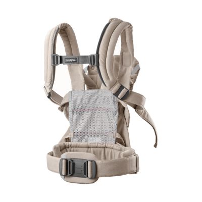 BabyBjörn Harmony Draagzak - Geweven Gemêleerd - Lichtbeige BabyBjörn Harmony Draagzak - Geweven Gemêleerd - Lichtbeige