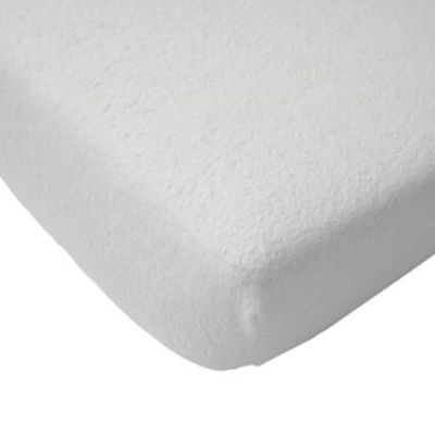 Jollein Badstof Hoeslaken Waterdicht - 60 x 120 cm - Wit