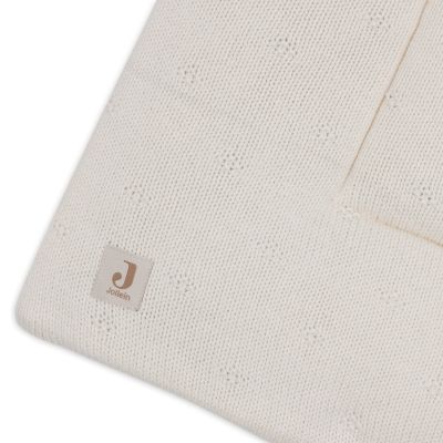 Jollein Cosy Knit Parklegger - 75 x 95 cm - Ivory