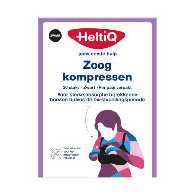HeltiQ Zoogkompressen Voorgevormd