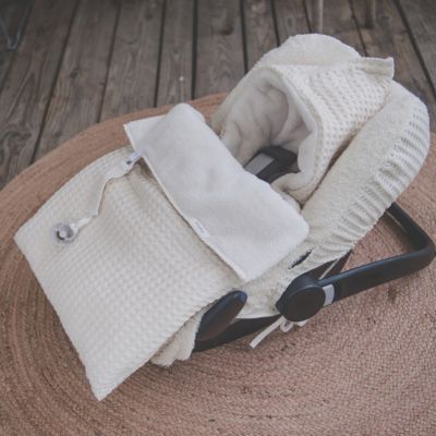 Koeka Voetenzak 0+ - Wafel/Teddy Oslo - Natural Koeka Voetenzak 0+ - Wafel/Teddy Oslo - Natural