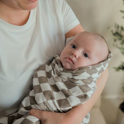 Lodger Swaddler - 2 Stuks - 110 x 110 cm - Matcha Buffalo