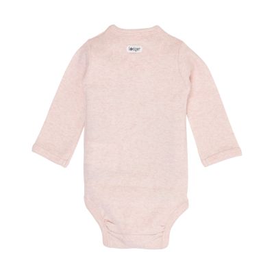 Lodger Melange Romper Lange Mouw - Maat 50 - Tan Lodger Melange Romper Lange Mouw - Maat 50 - Tan
