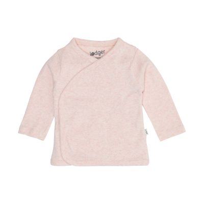 Lodger Melange Overslag Shirt - Tan
