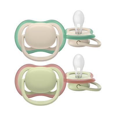 Sucette Philips Avent Ultra Air - 6-18 mois - 2 pièces - à base de plantes