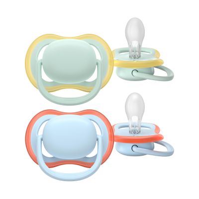 Philips Avent Ultra Air Fopspeen - 0-6 Mnd - 2 Stuks - Plant-based