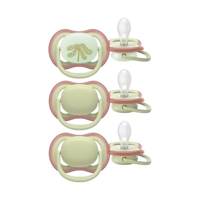Sucette Philips Avent Ultra Air - 6-18 mois - 3 pièces - à base de plantes