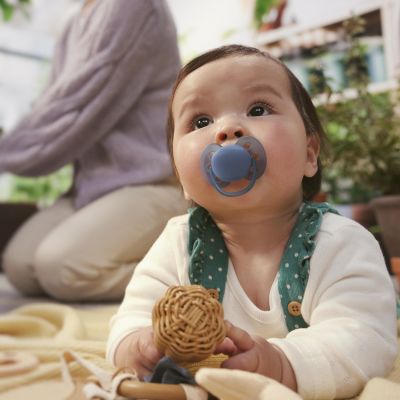 Sucette Philips Avent Ultra Soft - 0-6 mois - 2 pièces - à base de plantes