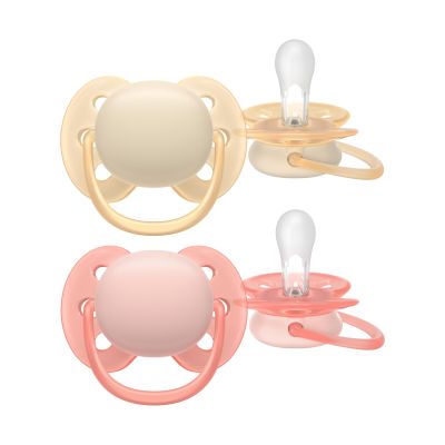 Philips Avent Ultra Soft Fopspeen - 2 Stuks - Plant-based