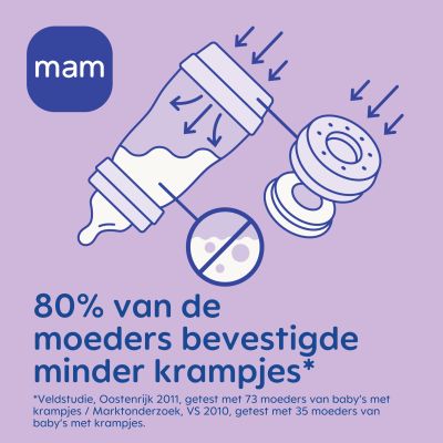 MAM Easy Start Anti-Colic Babyfles - 160 ml - Blue