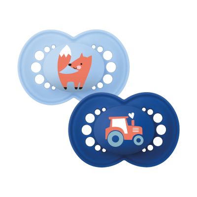 MAM Original Fopspeen - 6-16 Mnd - Blue MAM Original Fopspeen - 6-16 Mnd - Blue