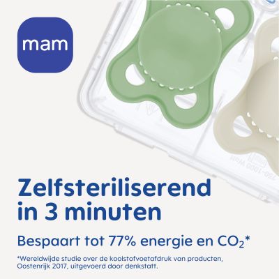 MAM Original Night Fopspeen - 0-6 Mnd - Blue MAM Original Night Fopspeen - 0-6 Mnd - Blue
