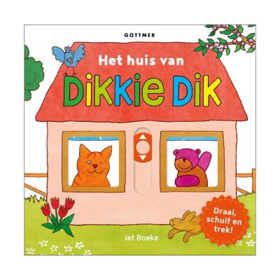 Gottmer Livre en carton - La maison de Dikkie Dik