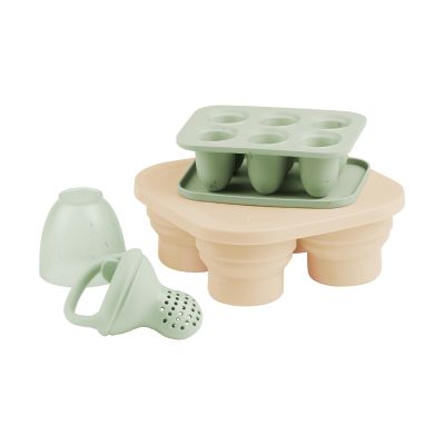 Set Babymoov Pots de conservation en silicone + Sablier