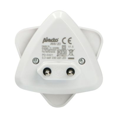 Alecto Nachtlamp - ANV20 - LED Alecto Nachtlamp - ANV20 - LED