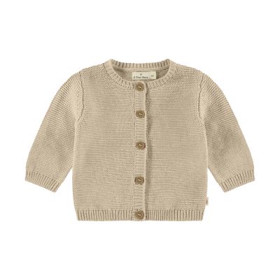 A Tiny Story Vest Oatmeal Melange