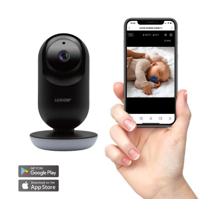 Luvion Babyfoon - Supreme Connect 3 - Black Luvion Babyfoon - Supreme Connect 3 - Black