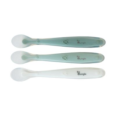 Cuillères en silicone Bo Jungle - 3 pièces