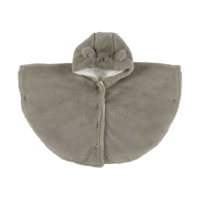 Noukie's M&M25 Poncho Imitatiebont - 6 - 12 Mnd - Kaki