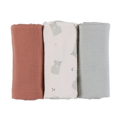 Noukie&#039;s F&amp;O Doeken - 3 Stuks - 70 x 70 cm 