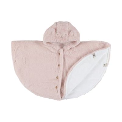 Noukie&#039;s Poncho - M&amp;M Groloudoux® - Pink - 6-18 Mnd