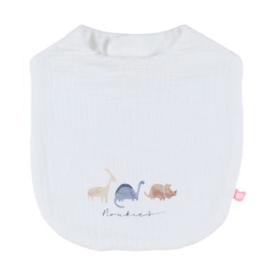 Noukie’s Slabbetjes Set - Dino - 3 Stuks