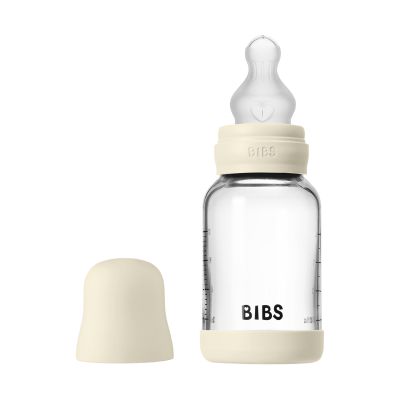 BIBS Fles - Slow Flow - 120 ml - Silicone/Glas