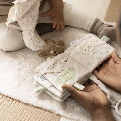 Baby’s Only Buggyboekje – Animals – Laurel Green/Warm Linen