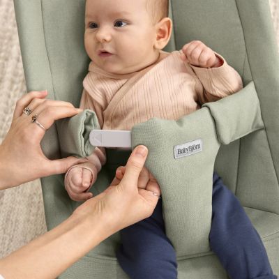 BabyBjörn Begin Wipstoeltje - Geweven - Lichtgroen 