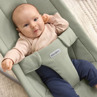 BabyBjörn Begin Wipstoeltje - Geweven - Lichtgroen 
