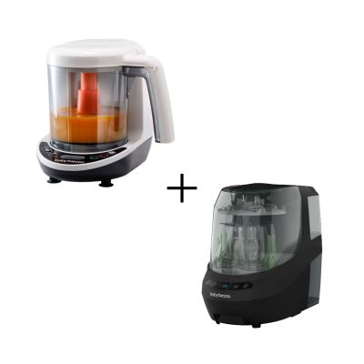 Baby Brezza One Step Food Maker Deluxe &amp; Bottle Washer Pro