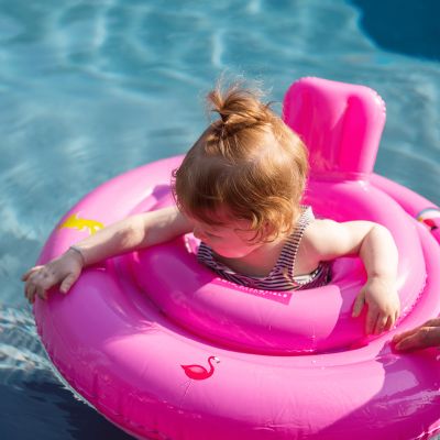 Swim Essentials Baby Float - 0-1 jaar - Pink Safari