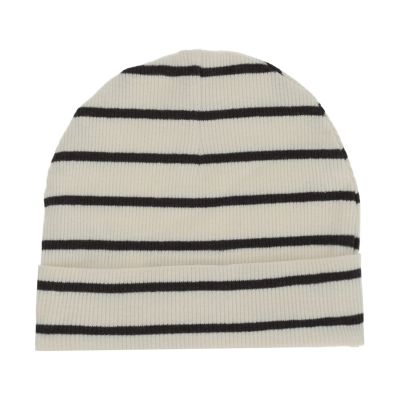 Babylook Skunk Muts Rib - Newborn - Stripe