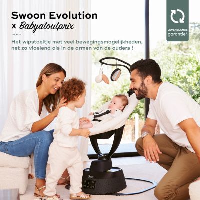 Babymoov Schommelstoel Swoon Evolution Curl White
