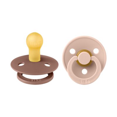 BiBs Fopspeen - Rond - 2 Stuks