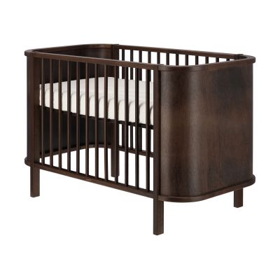Bopita Milo Ledikant Gesloten - 60 x 121 cm - Dark Walnut