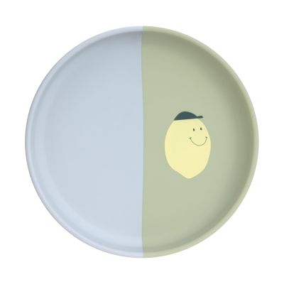 Lässig Assiette Happy Fruits - Silicone