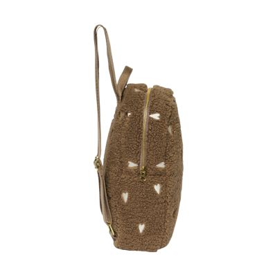 Studio Noos Teddy Hearts Mini Backpack - Brown