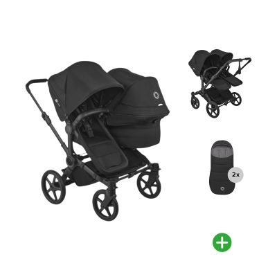 Bugaboo Donkey 6 Renew Double Essentiële Bundel Duowagen