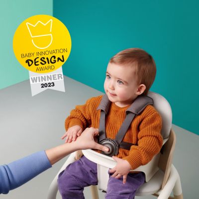 Bugaboo Giraffe Base Wood/Grey