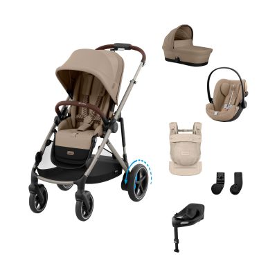 Cybex E-Gazelle S 4-in-1 Kinderwagen Set M Met Draagzak Amya