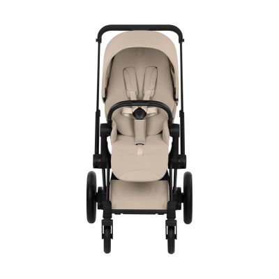 Cybex E-Priam 5 Style 2-in-1 Kinderwagen Matt Black - Cozy Beige