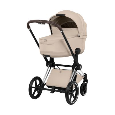 Cybex Priam 5 Style 2-in-1 Kinderwagen Chrome Brown - Cozy Beige Cybex Priam 5 Style 2-in-1 Kinderwagen Chrome Brown - Cozy Beige