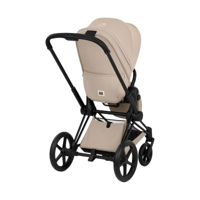 Cybex Priam 5 Comfort 2-in-1 Kinderwagen Matt Black - Cozy Beige