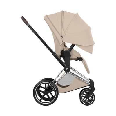 Cybex Priam 5 Style 2-in-1 Kinderwagen Chrome Brown - Cozy Beige Cybex Priam 5 Style 2-in-1 Kinderwagen Chrome Brown - Cozy Beige