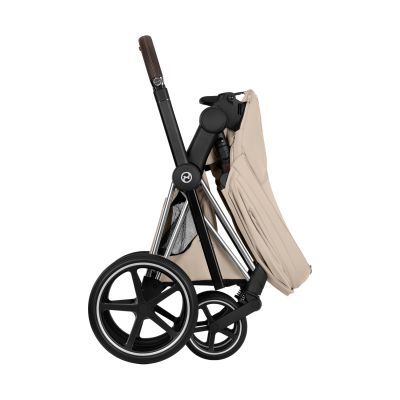 Cybex Priam 5 Style 2-in-1 Kinderwagen Chrome Brown - Cozy Beige Cybex Priam 5 Style 2-in-1 Kinderwagen Chrome Brown - Cozy Beige