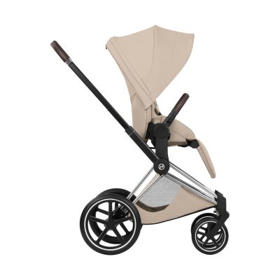 Cybex Priam 5 Style 2-in-1 Kinderwagen Chrome Brown - Cozy Beige Cybex Priam 5 Style 2-in-1 Kinderwagen Chrome Brown - Cozy Beige