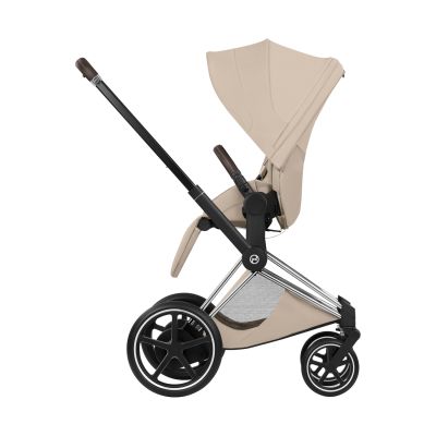 Cybex E-Priam 5 Style 2-in-1 Kinderwagen Chrome Brown - Cozy Beige Cybex E-Priam 5 Style 2-in-1 Kinderwagen Chrome Brown - Cozy Beige