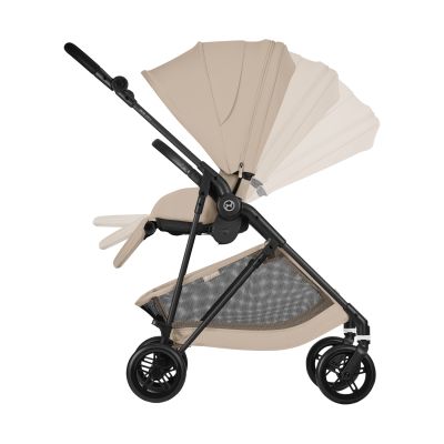 Cybex Melio Carbon Kinderwagen - Almond Beige Cybex Melio Carbon Kinderwagen - Almond Beige