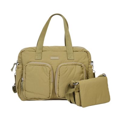 Childhome Luiertas + Handtas Mellow - Kaki Childhome Luiertas + Handtas Mellow - Kaki